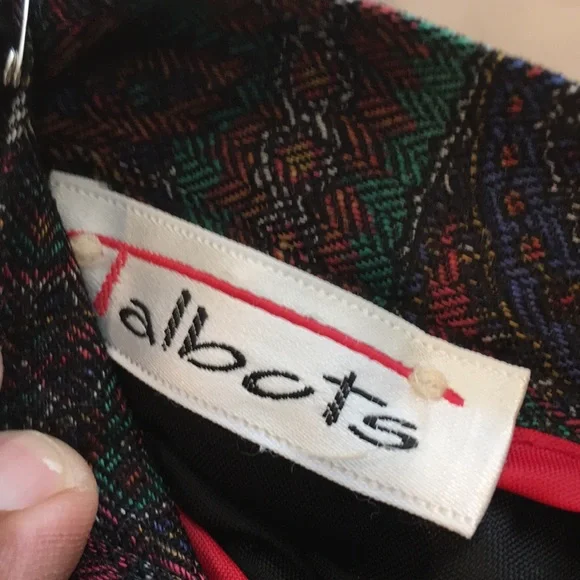 COPY - TALBOTS Women's Wool Blend Woven lined Skirt - Picture 7 of 8